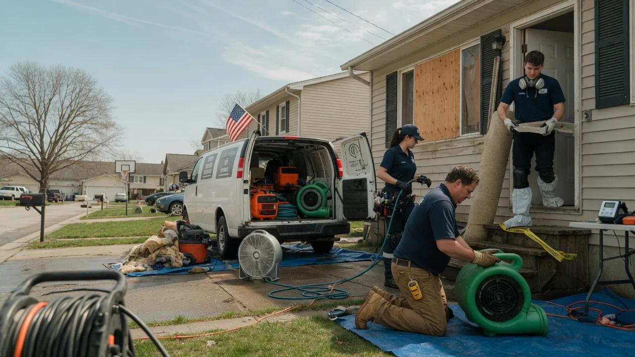 Water Damage Restoration in Clinton, WI near me